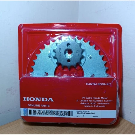 GEAR SET GIR SET HONDA REVO 110 KWW 06401-KWW-900