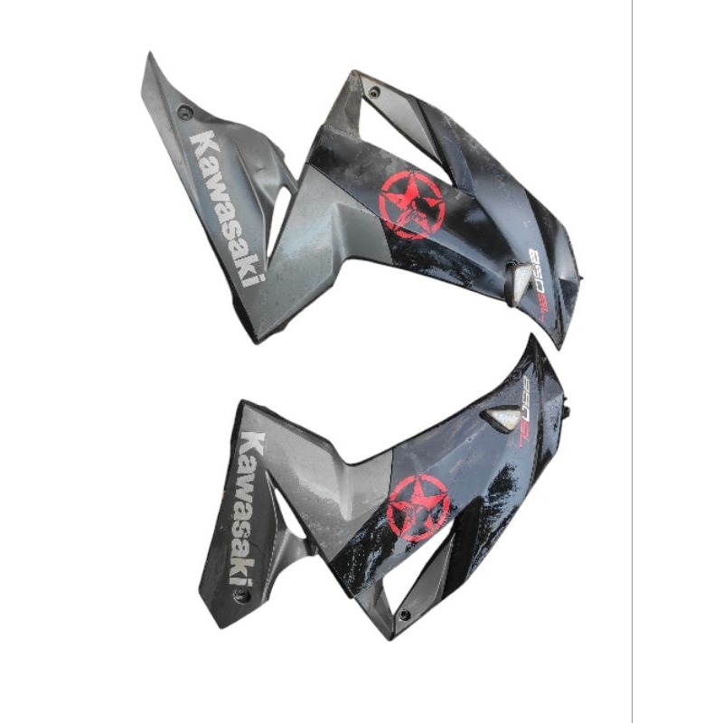 fairing sayap kanan kiri ninja 250 rr mono Z250SL