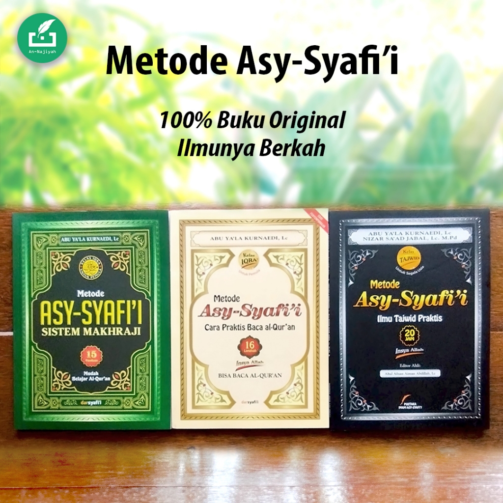 Buku Tajwid Metode Asy Syafii - Cara Praktis Baca Alquran Edisi Iqro, Ilmu Tajwid, Sistem Makhraji