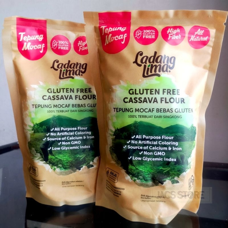 

TEPUNG MOCAF LADANG LIMA / GLUTEN FREE CASSAVA FLOUR