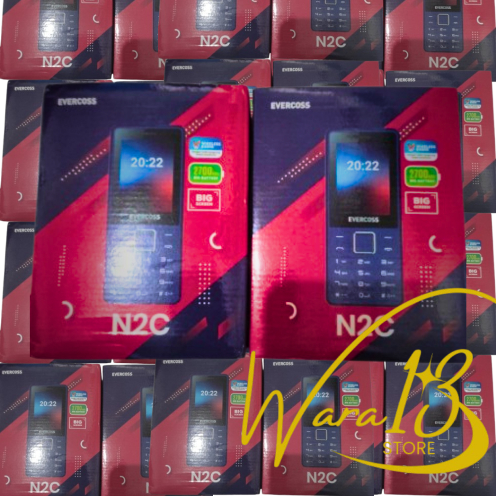 Hp Jadul Evercoss N2c- Garansi resmi 1th