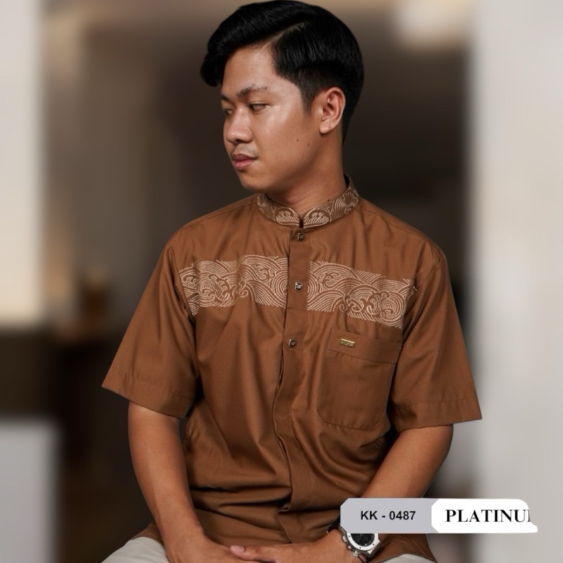 baju koko alwafa tgn pendek
