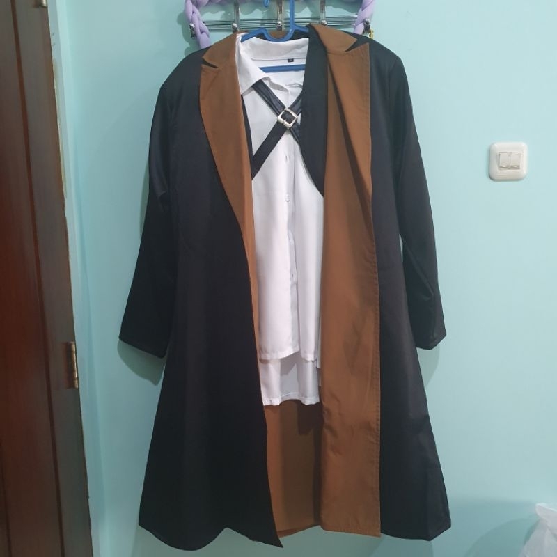 Kostum Cosplay Chuuya Nakahara Bungo Stray Dogs BSD