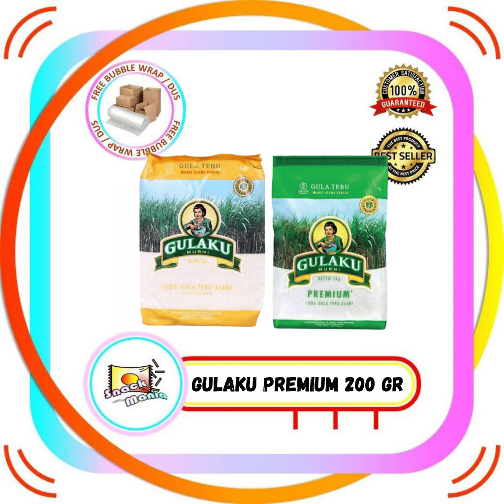 

Gulaku Premium Putih Hijau - Tebu Kuning ~ 200 gr