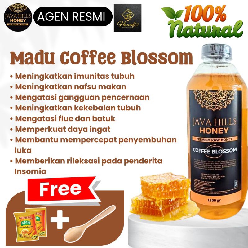 

Madu Coffee Blosom by Javahills kemasan 1,3kg