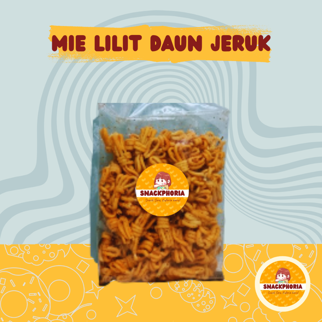 

SnackPhoria Mie Lilit Daun Jeruk 250gr