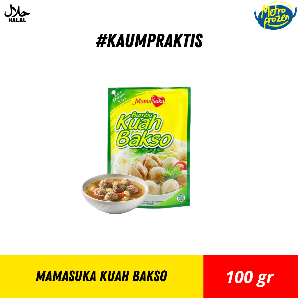 

MamaSuka Kuah Bakso 100gr