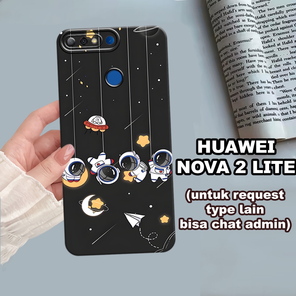 CC35/ Softcase karet lentur untuk huawei nova 2 lite/Motif lucu/case huawei nova 2 lite/kesing huawe