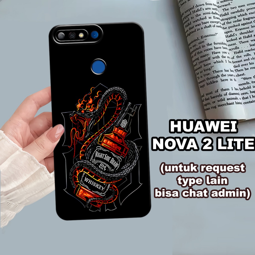 CC38/ Softcase karet lentur untuk huawei nova 2 lite/Motif cowok/case huawei nova 2 lite/kesing huaw