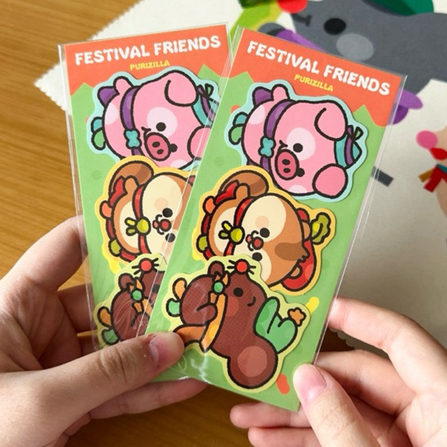

Festival Friends Sticker Pack