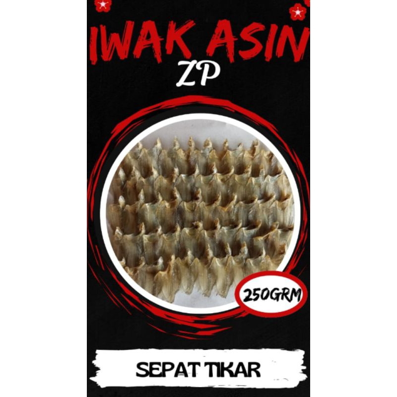 

ikan asin sepat tikar/rampit