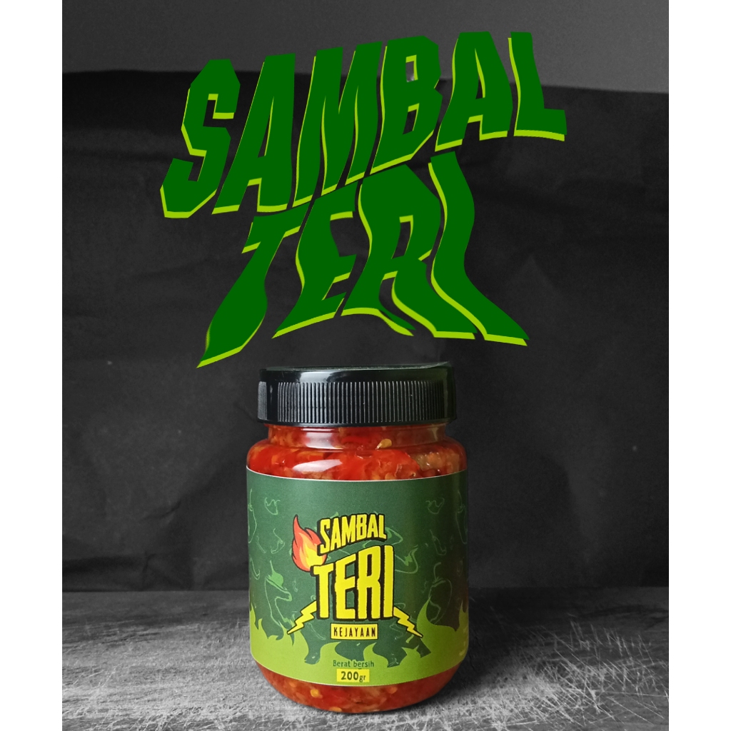 

Sambal Teri Kejayaan nikmat dengan isian yang banyak 200gr