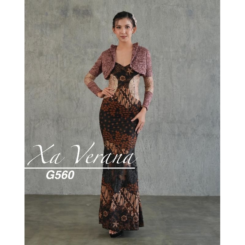 Dress bustier batik G560