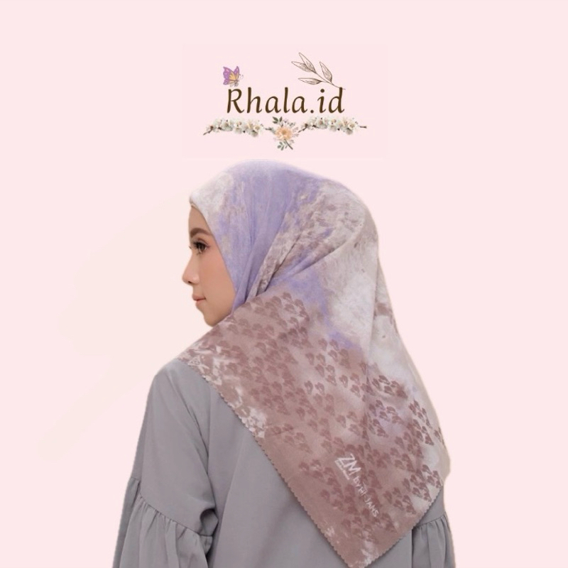 [New] ZM Zaskia Mecca Hijab Lamun Ombak Crepe