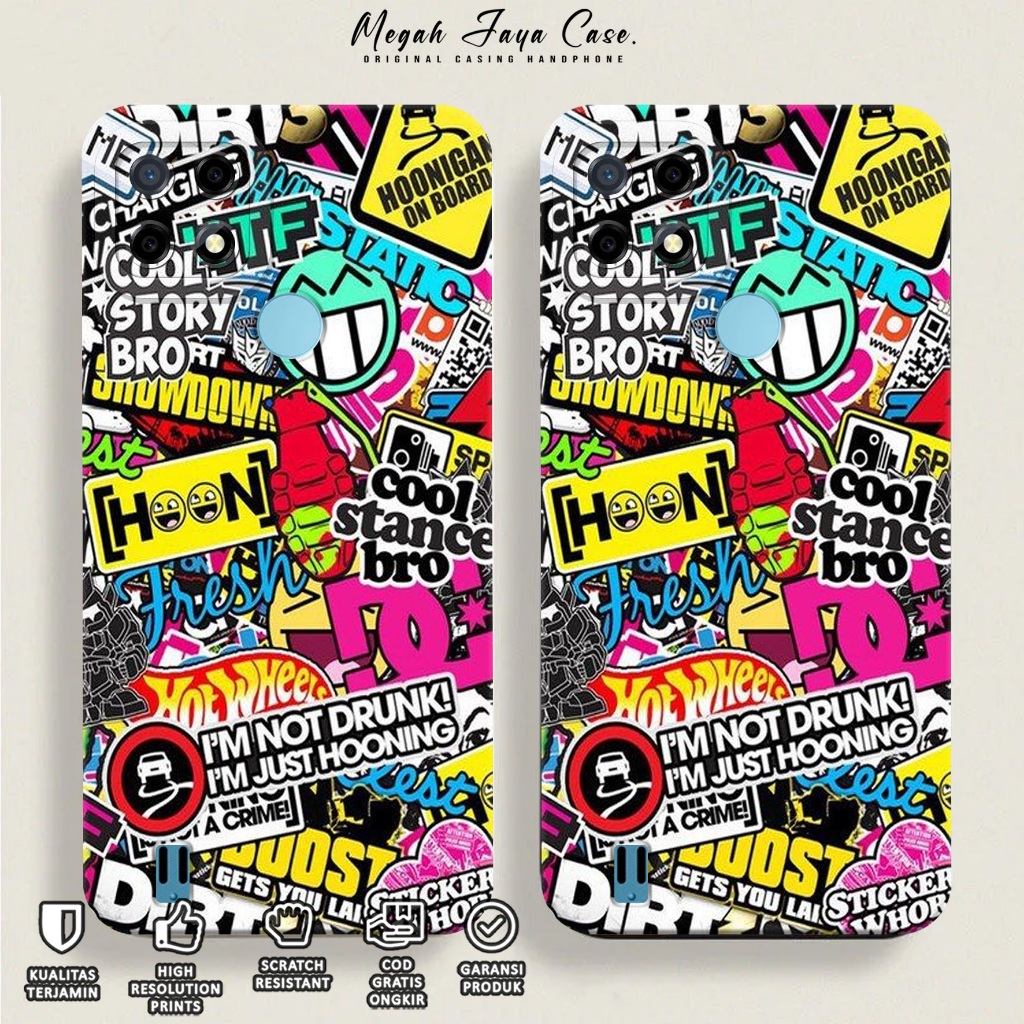 Softcase REALME C21 - Case Hp Hp REALME C21 Motif GRAFF - Silikon Hp REALME C21 - Kondom Hp REALME C