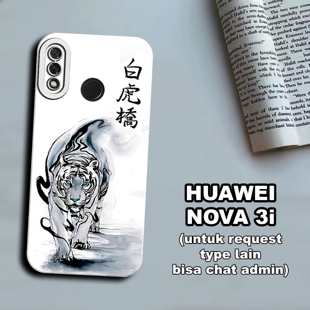 CC27/ Softcase karet lentur untuk huawei nova 3i/Motif cowok/case huawei nova 3i/kesing huawei nova 
