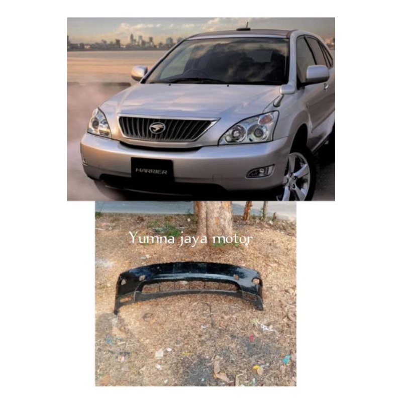 bemper depan Toyota Harrier tahun 2003 2004