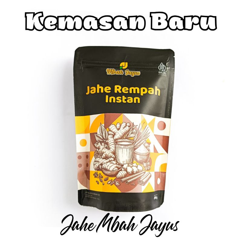 

JAHE INSTAN REMPAH MBAH JAYUS PLUS GULA