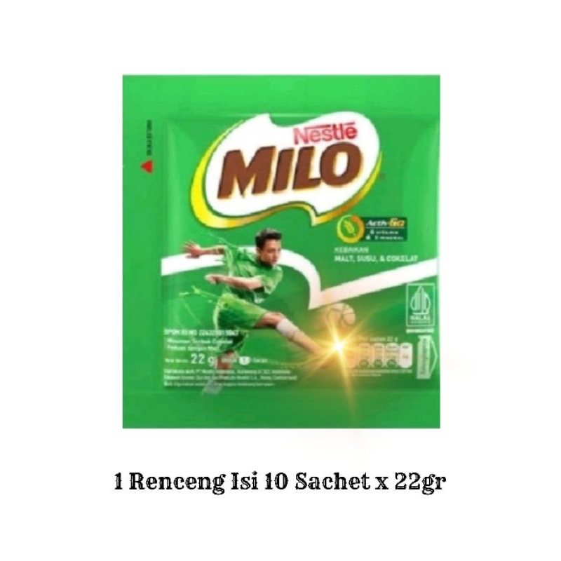 

Milo Renceng Isi 10 Sachet x 22gr