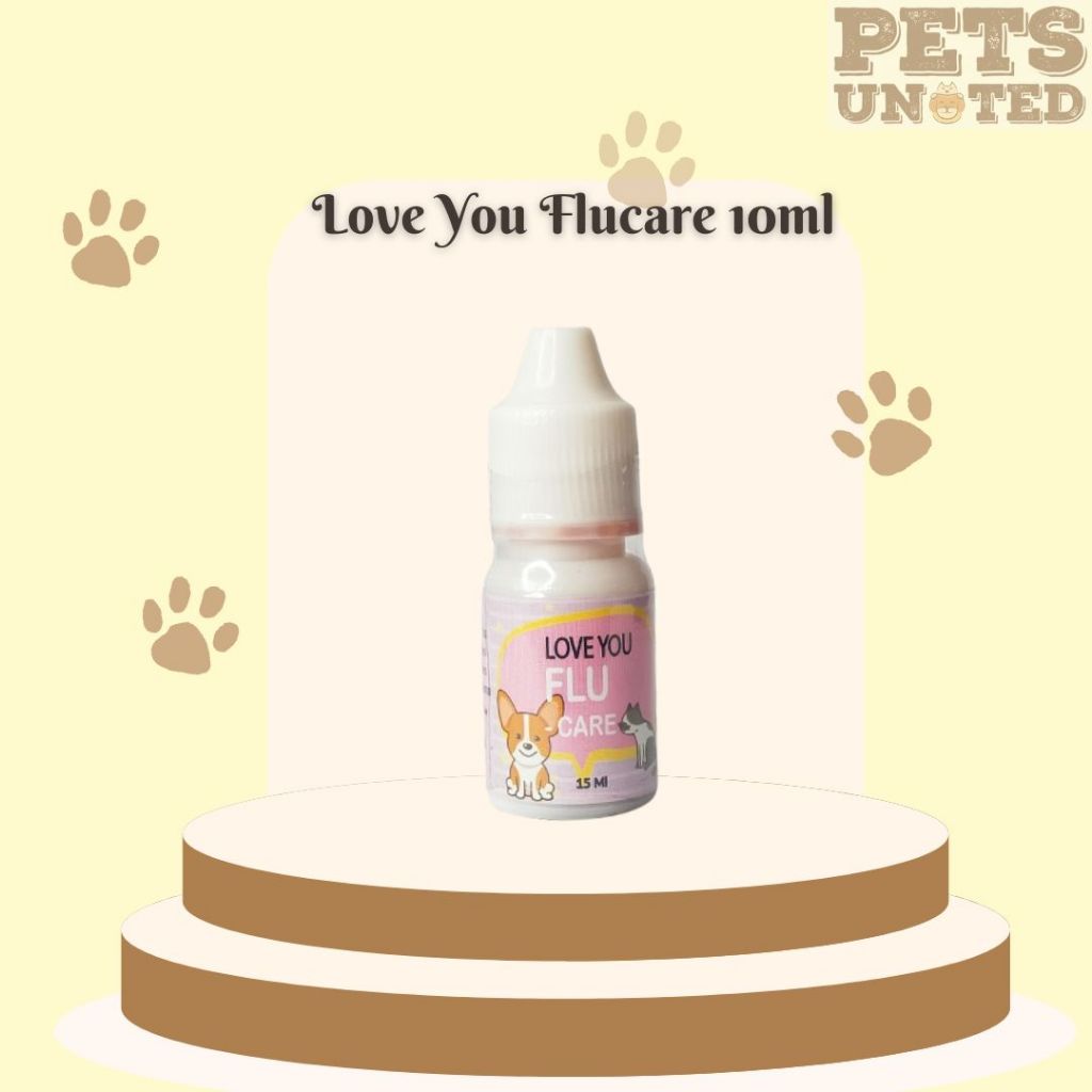 Love You Flu Care Drop 15ml Obat Flu Kucing Bersin Bersin