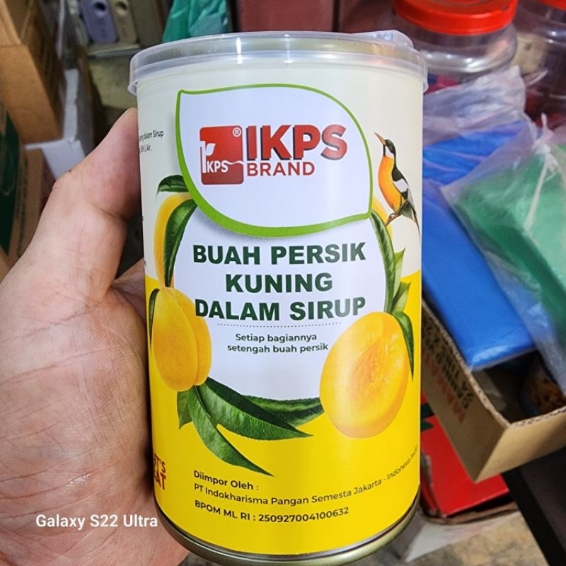 

425g Yellow Peach In Syrup Halves / Buah Persik Kuning Dalam Sirup