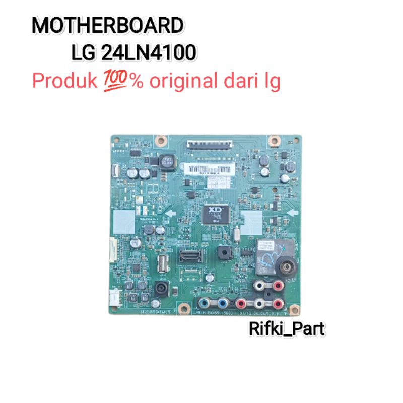 MOTHERBOARD MAINBOARD MB TV LED LG 24LN4100