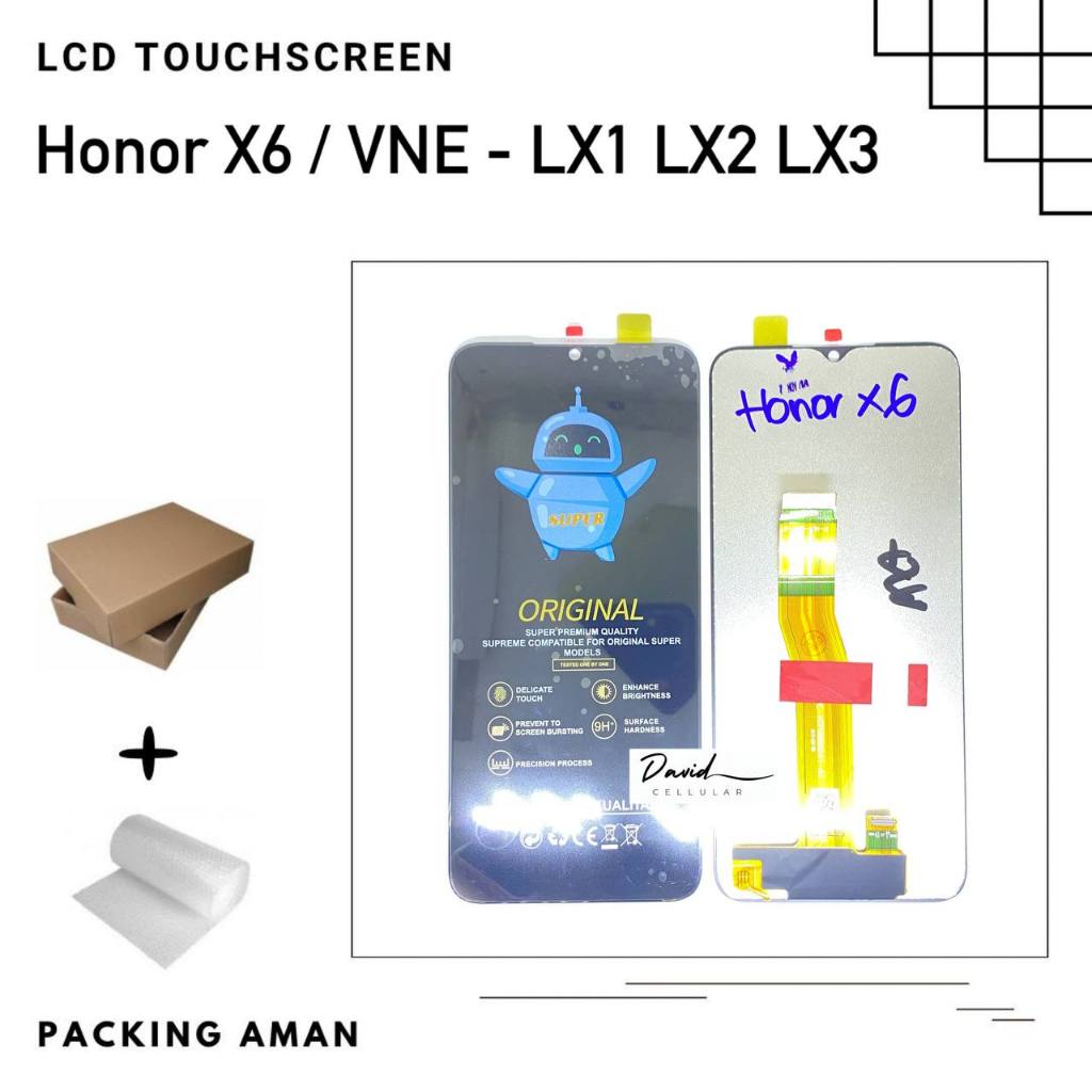 LCD TOUCHSCREEN HONOR X6 VNE - LX1 LX2 LX3 FULLSET