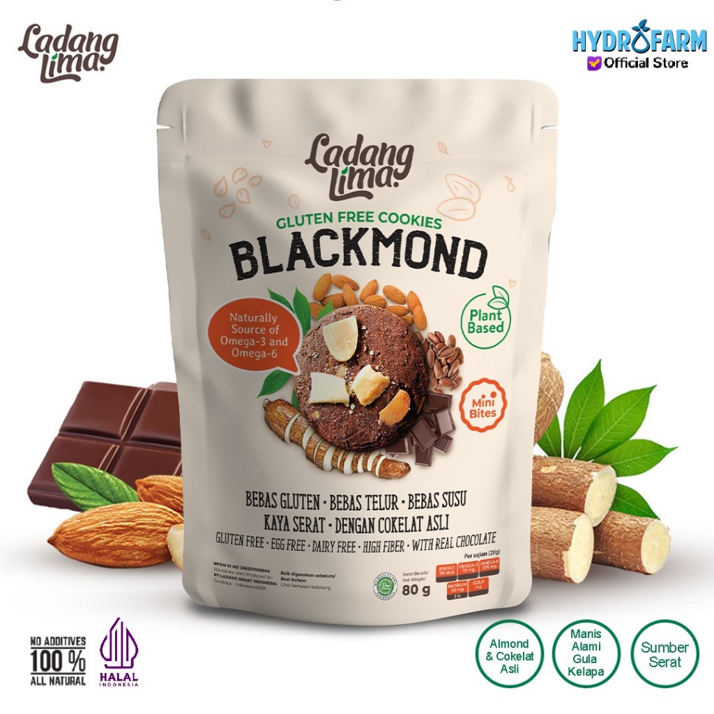 

Ladang Lima - Blackmond Cookies Gluten Free