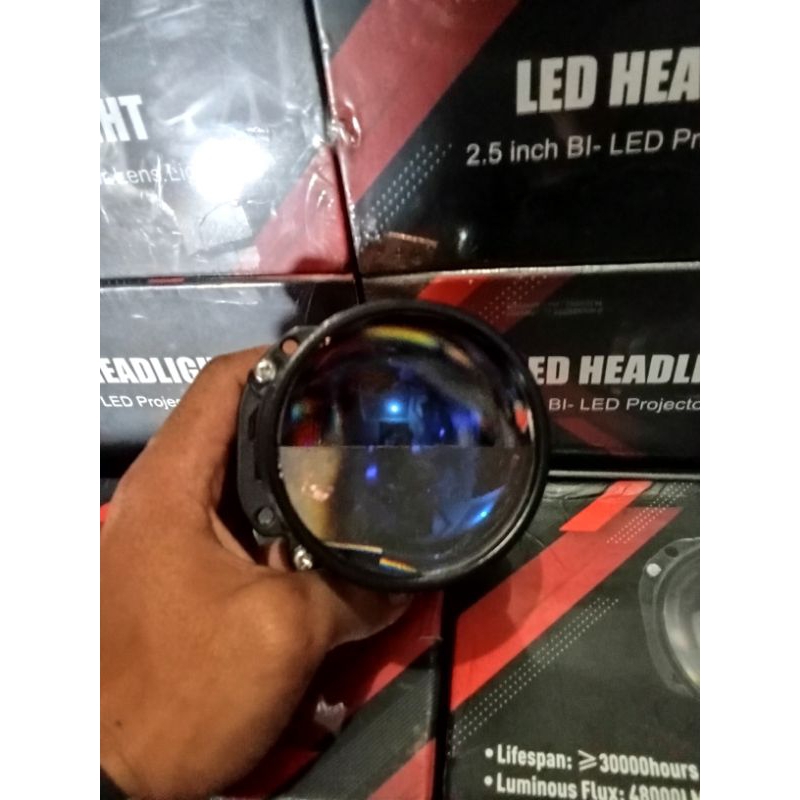 BILED PROJECTOR CR7 C11PRO ALL WEATHER 3warna 2,5inch