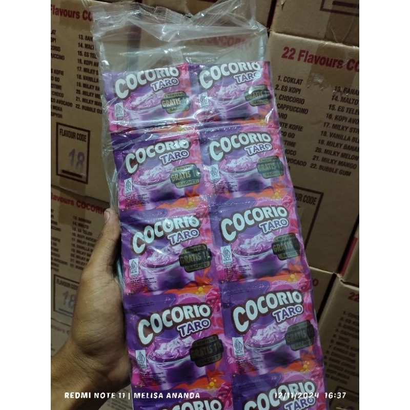

COCORIO - Minuman Serbuk Jagoan - 1 Renceng 10 SASET