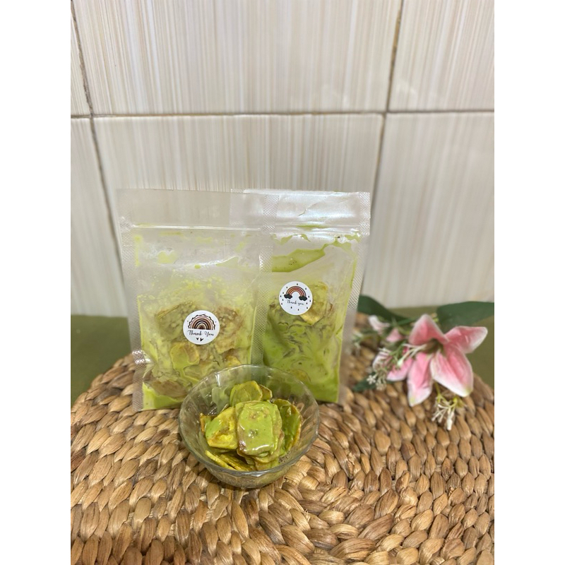 

Keripik Pisang Matcha Lumer