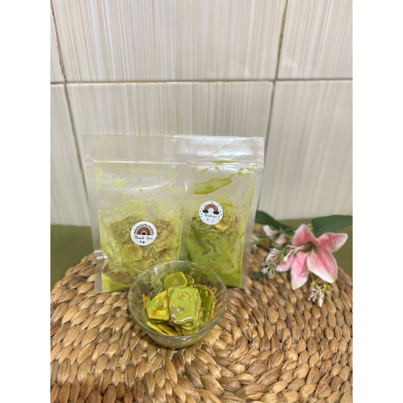 Keripik Pisang Matcha Lumer