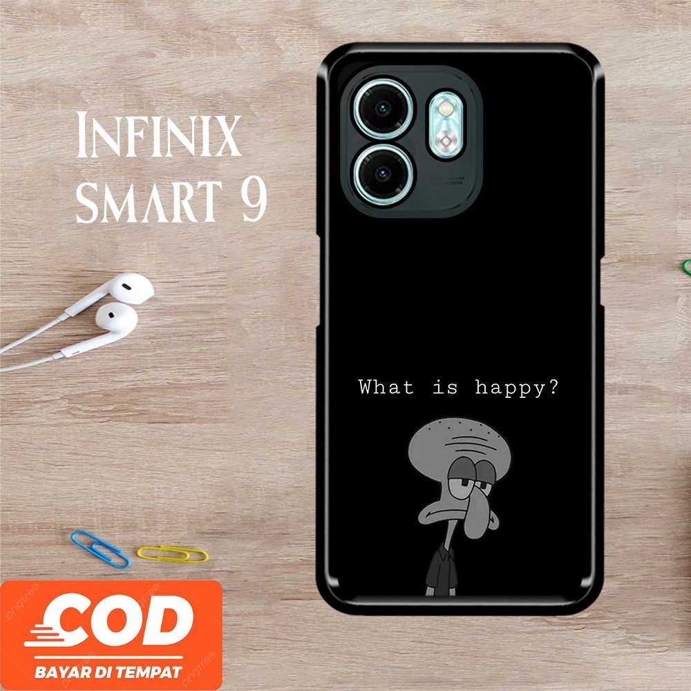 [A19] Squidward Casing INFINIX SMART 9 Case Pelindung Hp Keren Lucu Viral Unisex Terbaru