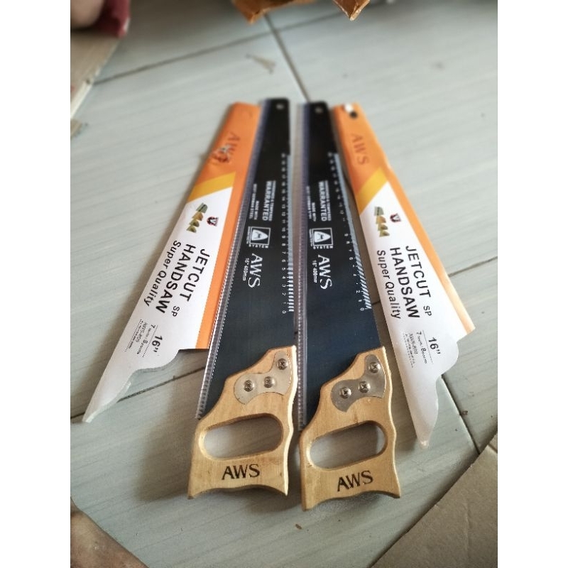 Gergaji Aws16in-Gergaji potong kayu dan bambu dan bisa buat belah triplek