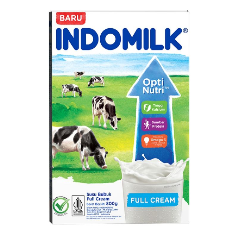 

Indomilk Susu Bubuk Full Cream Plain 800gr