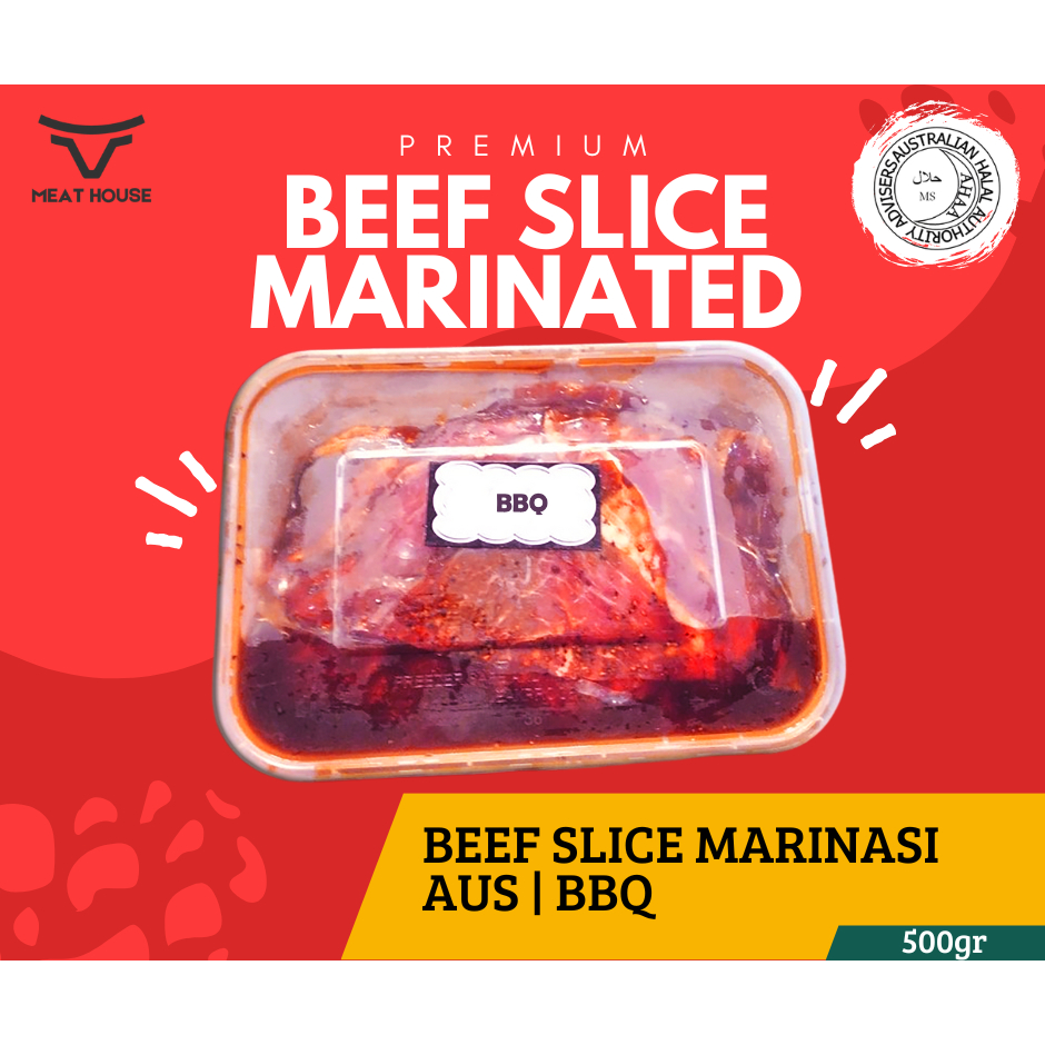 

Beef Slice Marinasi AUS BBQ | 500gr