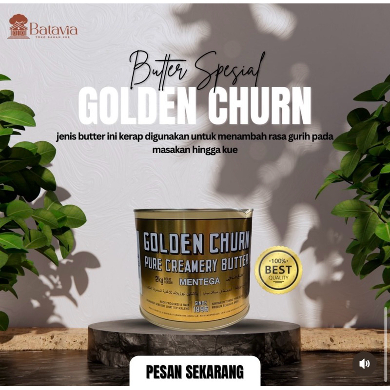 

GOLDEN CHURN BUTTER 2KG