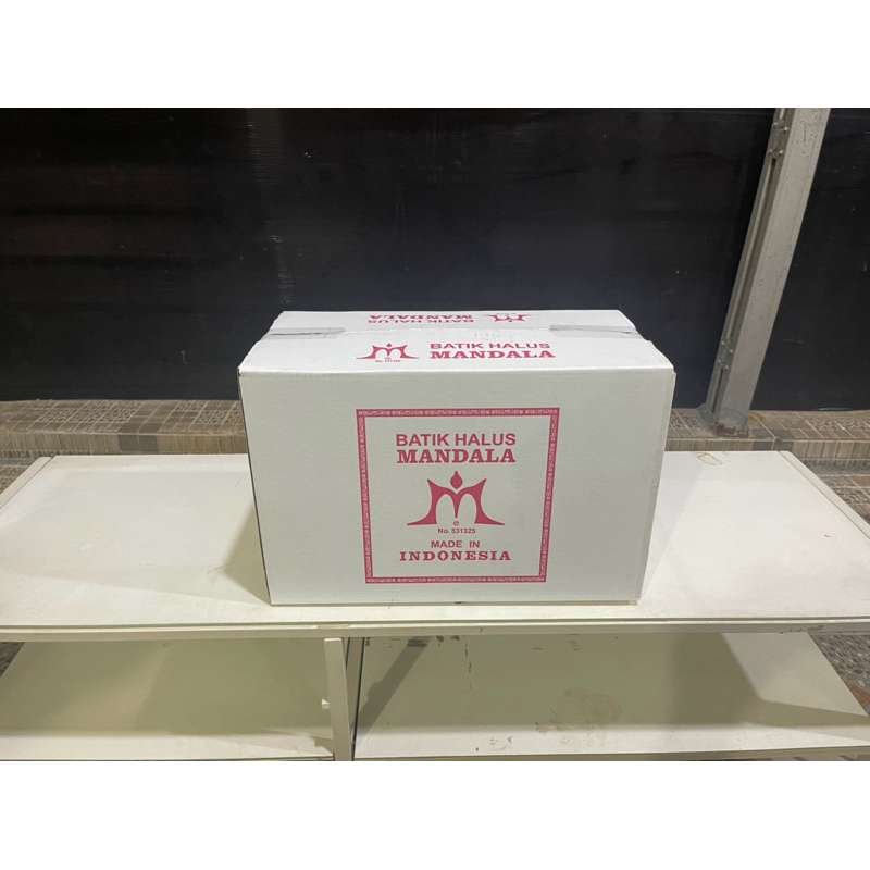 

Kardus Mandala 41 cm x 22 cm x 17.5 cm Bekas (300) Single Wall