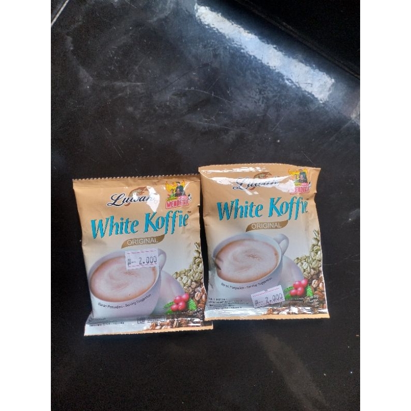 

LUWAK WHITE KOFFIE ORIGINAL SACHET 20g