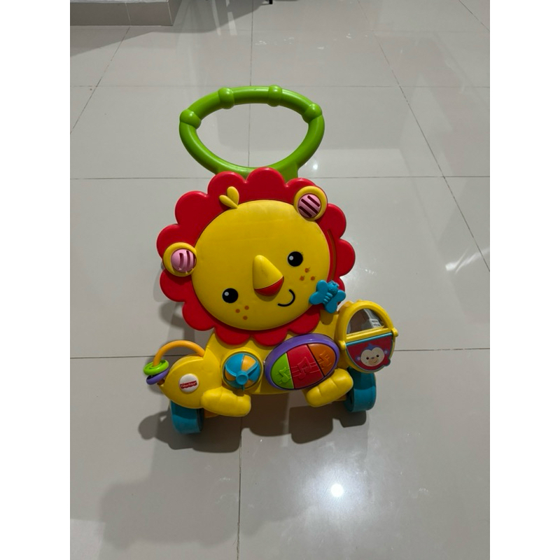 fisher price musical lion walker