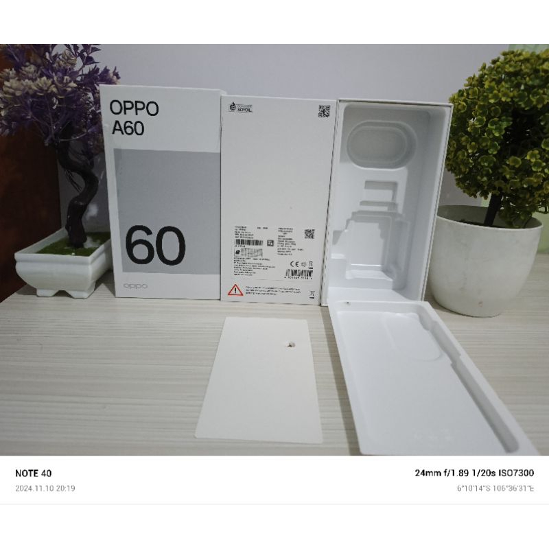 

KARDUS BOX HP OPPO A60 ORIGINAL