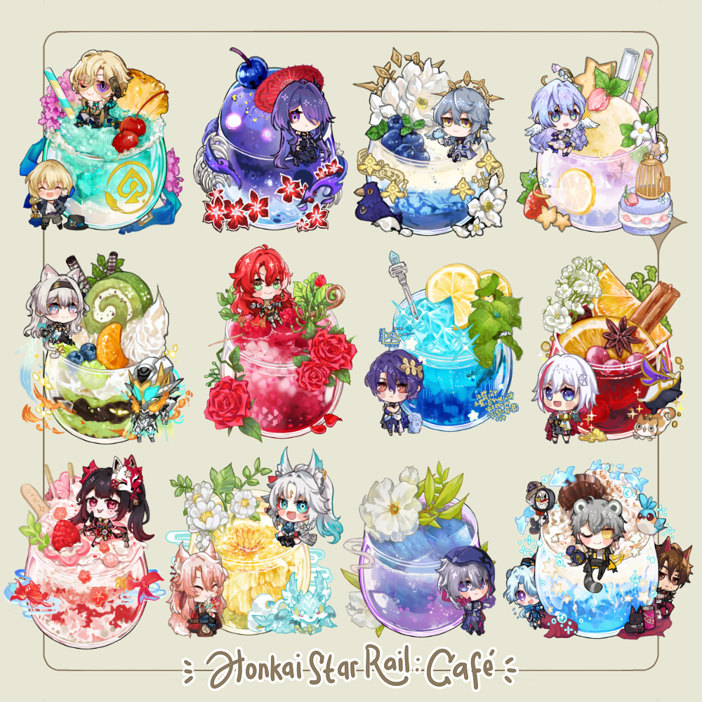 

Honkai Star Rail Sticker : Food Series 2