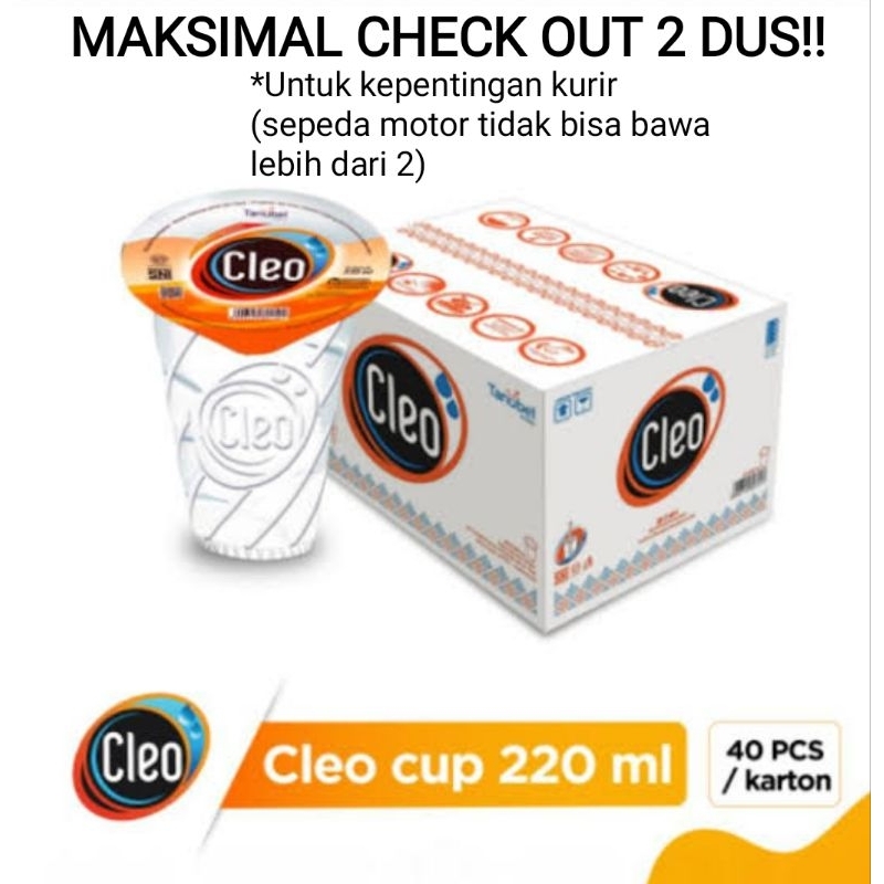 

CLEO GELAS 220ML