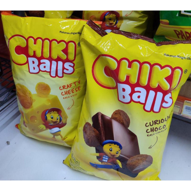 

chiki balls keju/coklat 200 gr