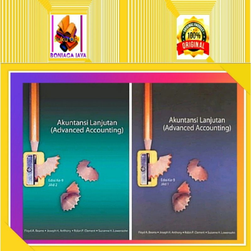 ADVANCED ACCOUNTING.  Akuntansi Lanjutan, Edisi 9 , Jilid 1 dan 2 - Floyd A Beams