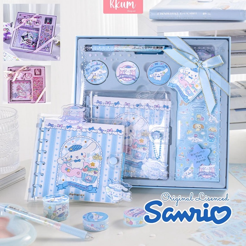 

KODE Y59L 6 in 1 gift set ORI journal box sanrio High quality hampers party kuromiResmi Sanrio
