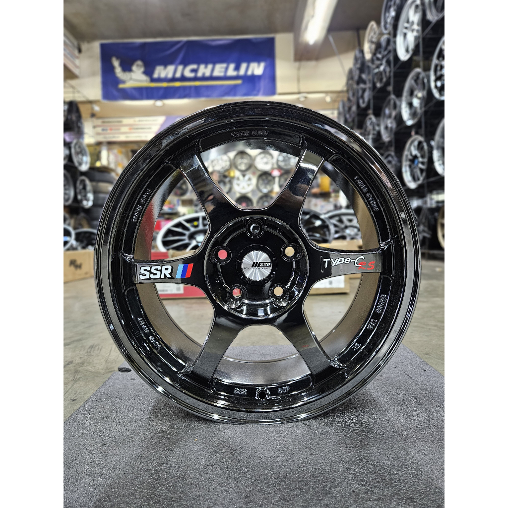 VELG SSR TYPE-C RING 17 PELEK MOBIL R17 PCD 5X114,3 BLACK CHROME PNP ERTIGA INNOVA TERIOS DLL