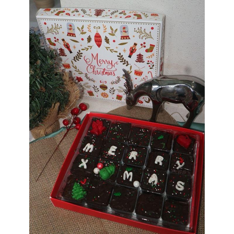 

BROWNIES CHRISTMAS HAMPERS | HAMPERS NATAL | HAMPERS BROWNIES | ZOCHUCAKES