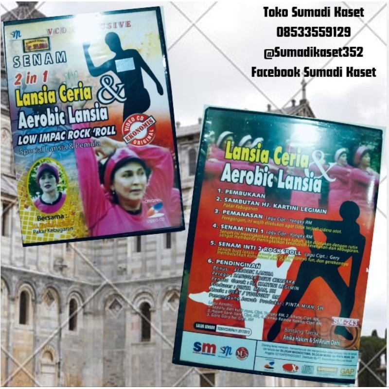 VCD senam lansia ceria