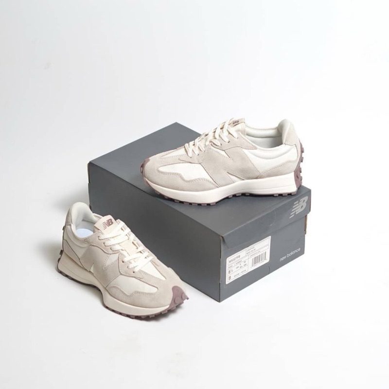 New Balance 327 Angora White